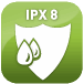 Water-resistant (IPX8)
