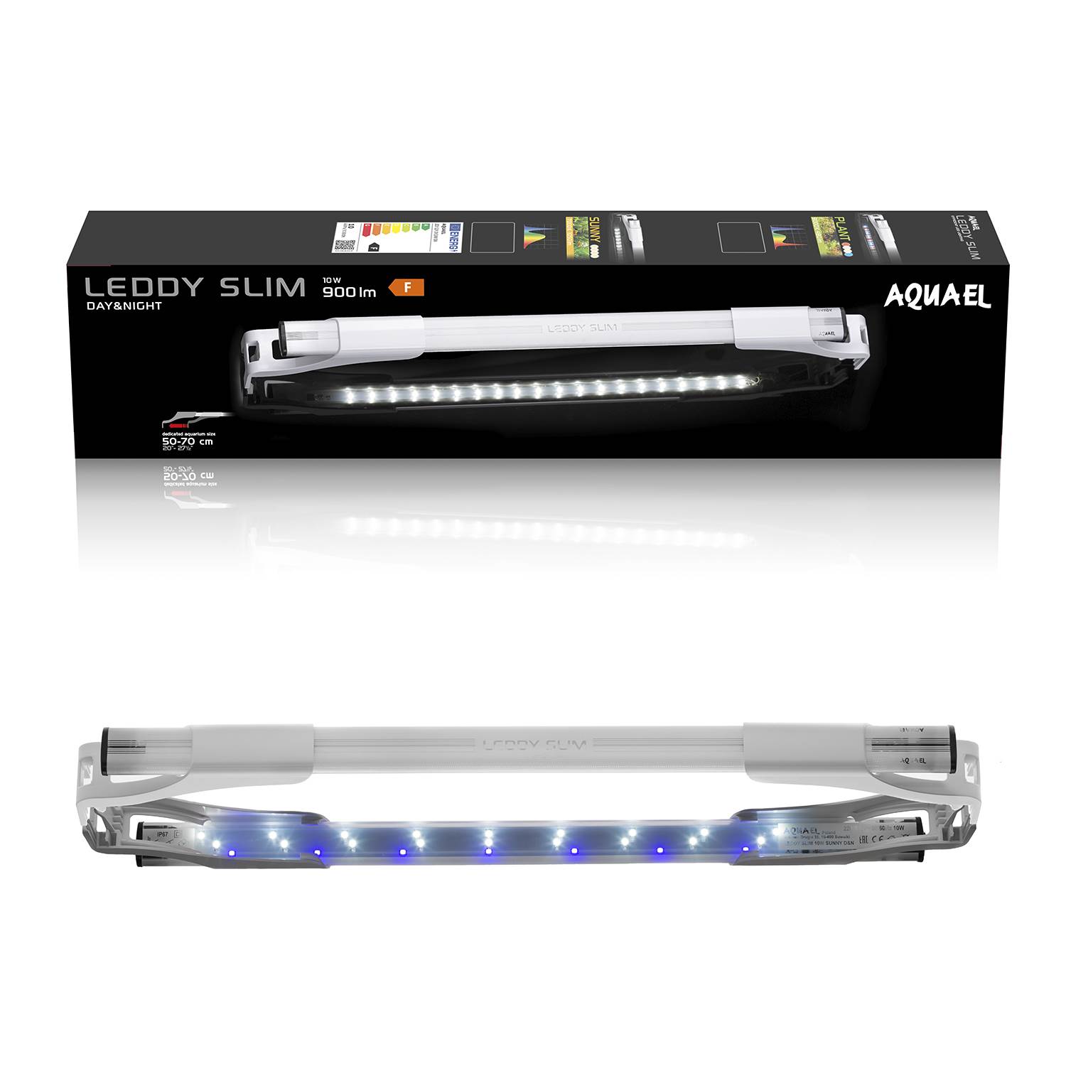 Aquael - products - Aquaristics - Lighting - LEDDY SLIM SUNNY DAY&NIGHT