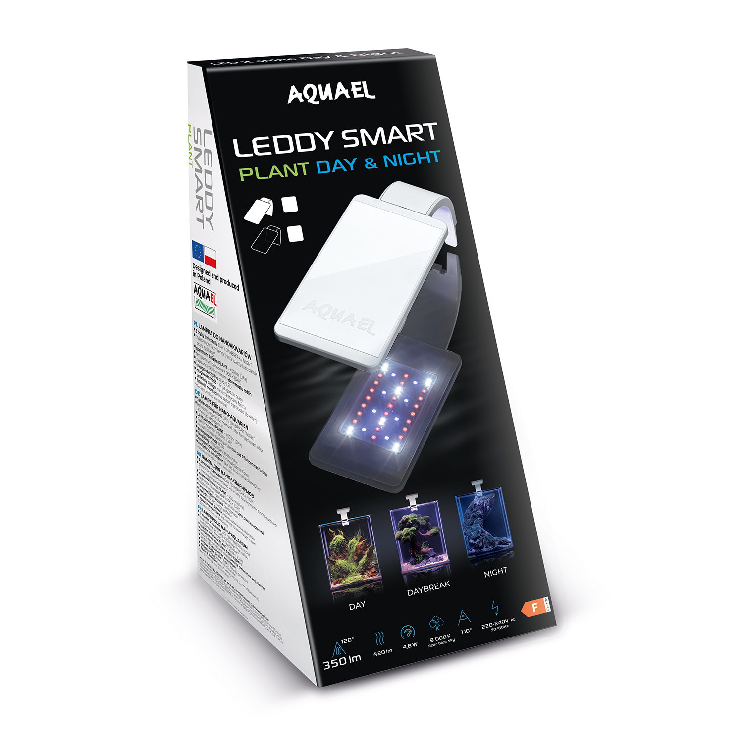 Lampe LED pour aquarium AQUAEL LEDDY Smart Plant Day & Night 2.0 Blanc